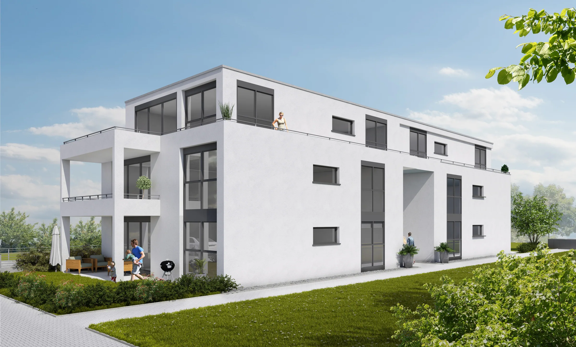 Heiligenhag in Brühl – Visualisierung 1