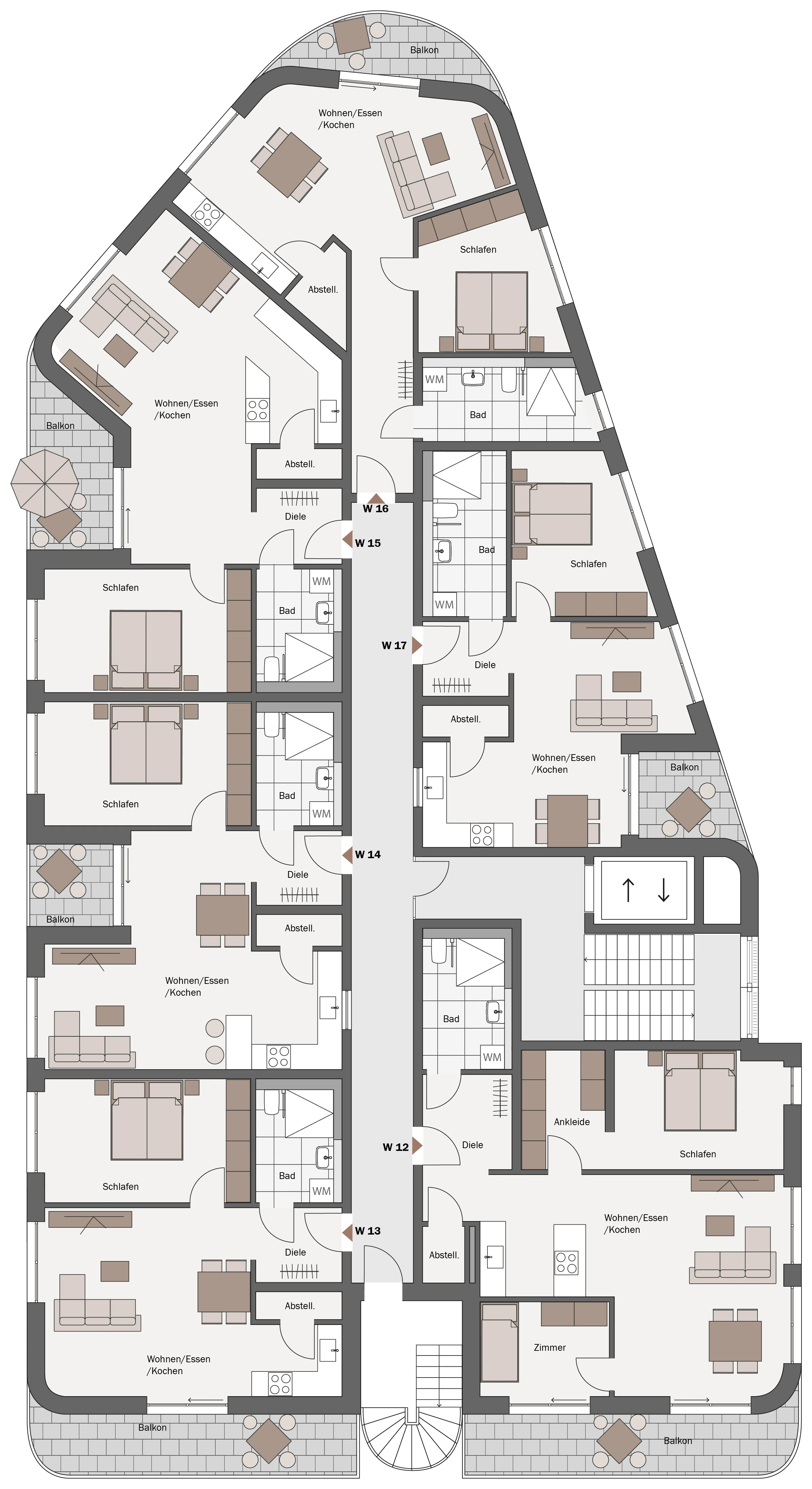 Dachgeschoss – Schillerstraße