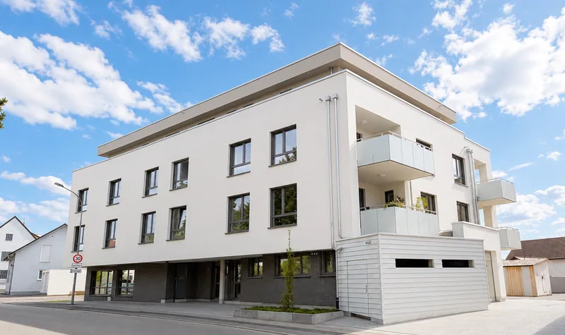 Hauptstraße in Neckarwestheim – Visualisierung 2